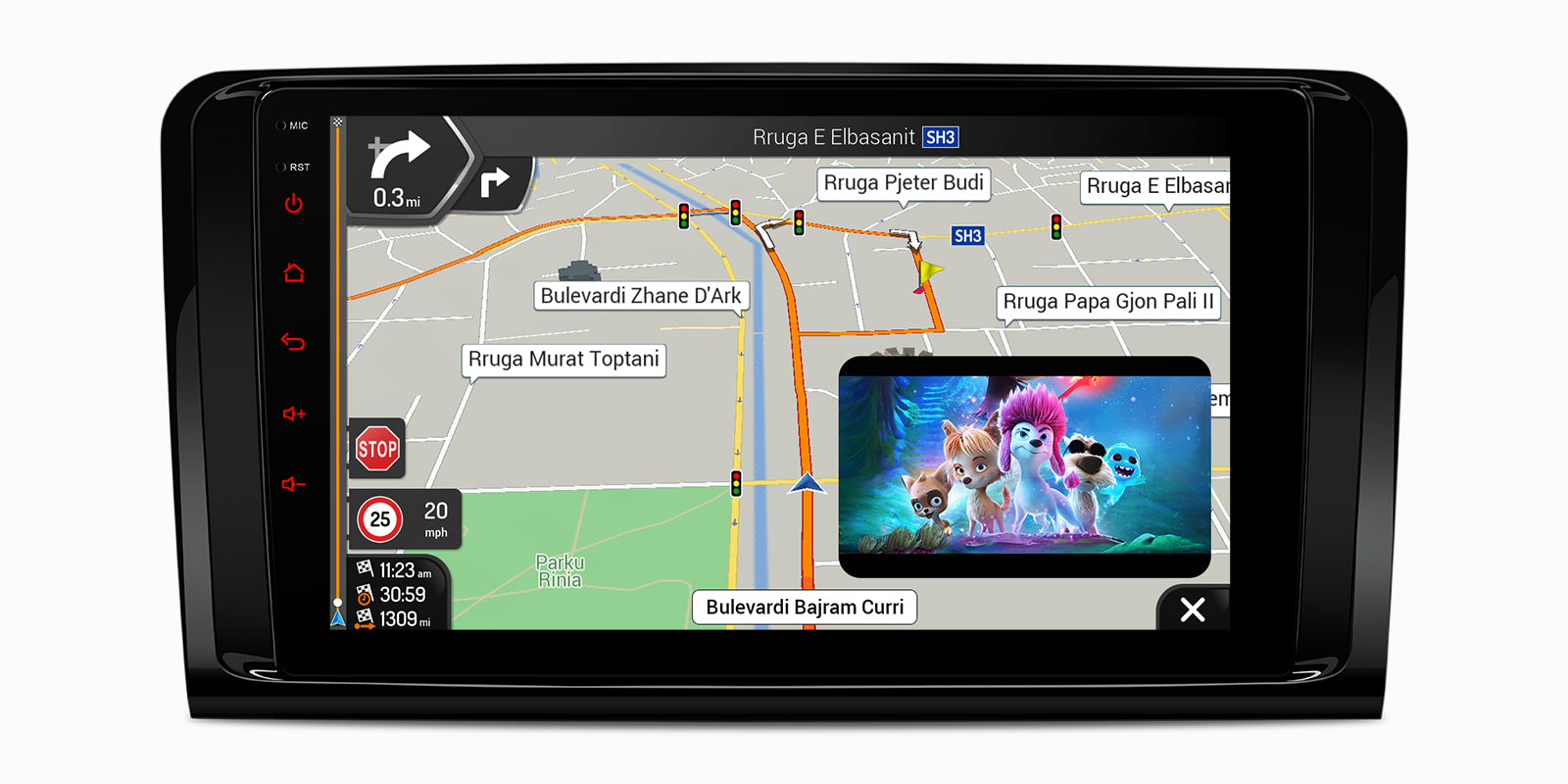 XTRONS Android 14 9in Head Unit Wireless CarPlay for Mercedes-Benz