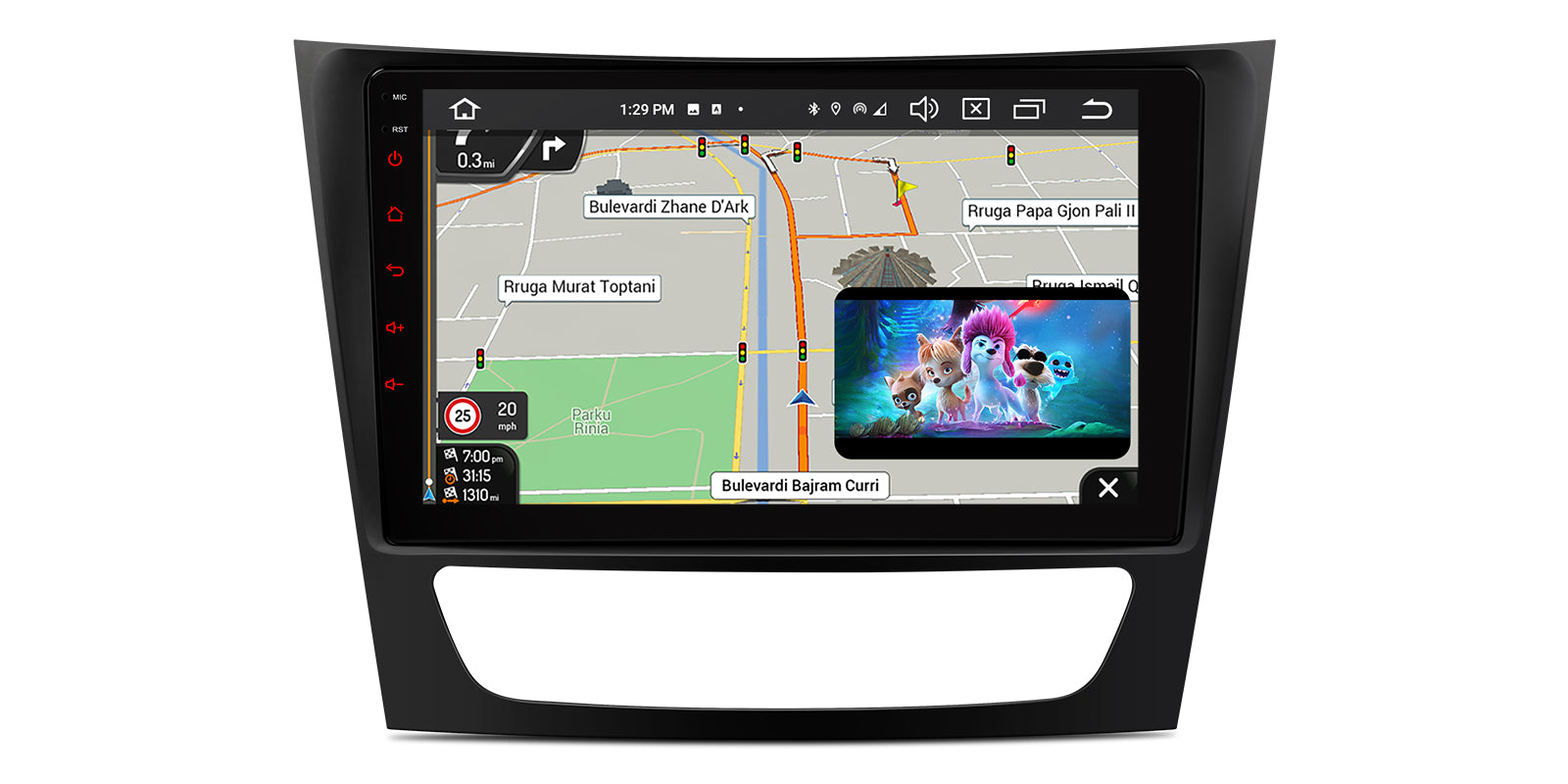 XTRONS Mercedes-Benz 9" Android Head Unit Car Stereo 4G LTE