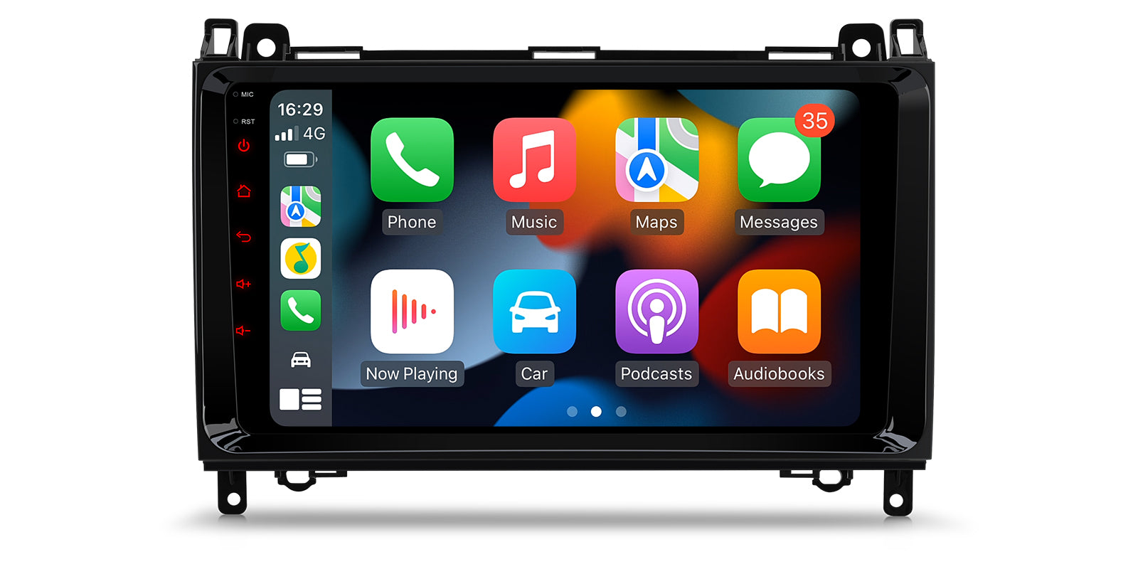 XTRONS PXP94M245GDAB Android 14 4G LTE Head Unit for Mercedes-Benz VW