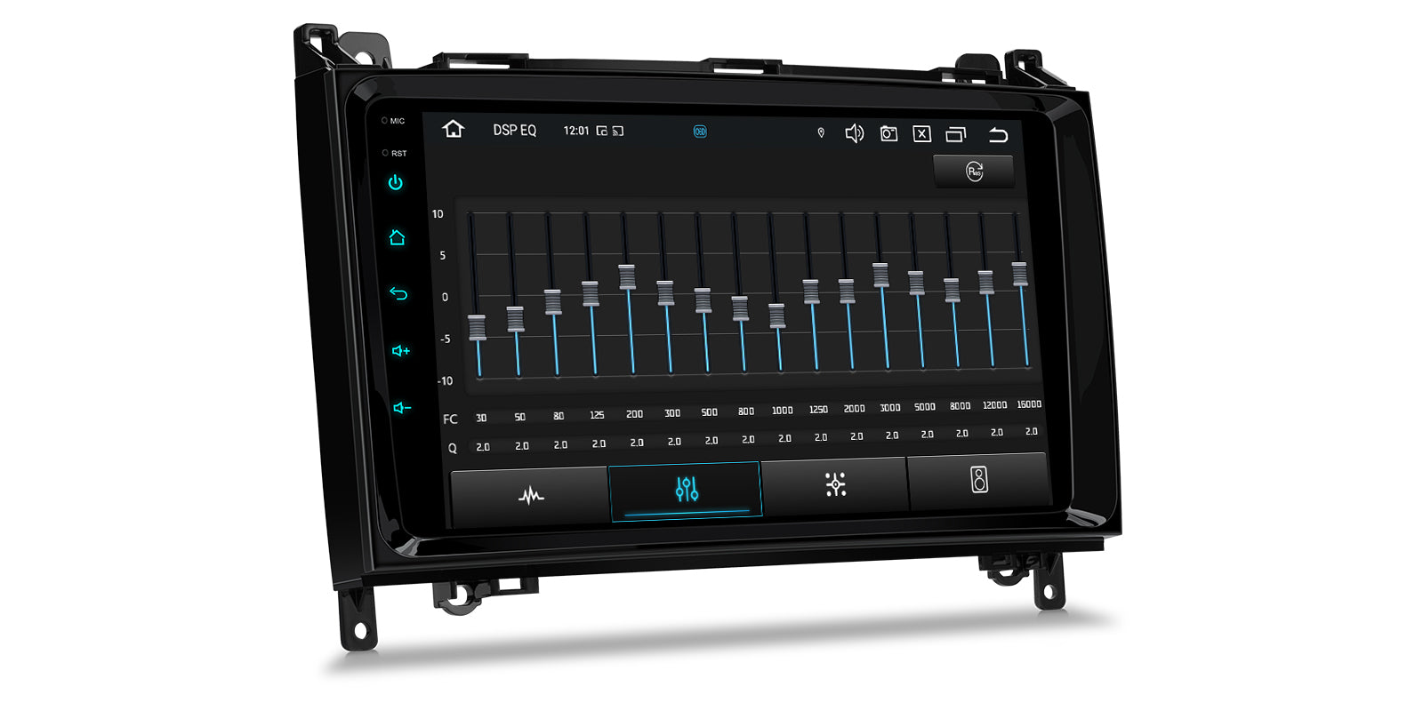 XTRONS PXP94M245GDAB Android 14 4G LTE Head Unit for Mercedes-Benz VW