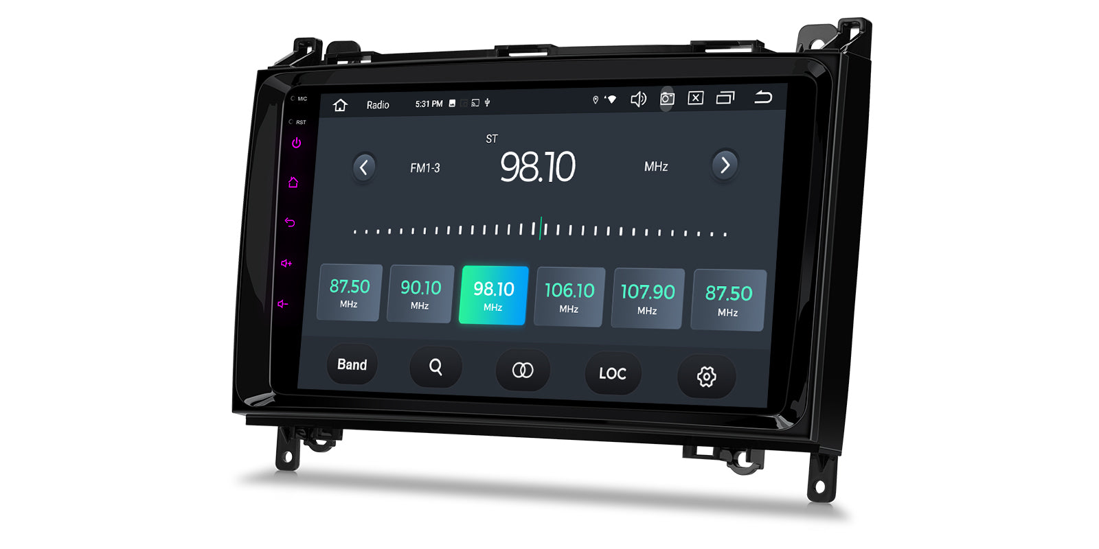 XTRONS PXP94M245GDAB Android 14 4G LTE Head Unit for Mercedes-Benz VW