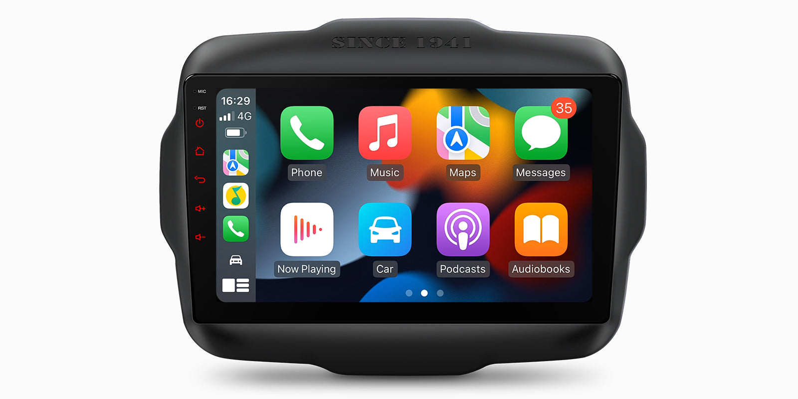 XTRONS PXP94RGJGDAB Jeep Renegade 4G LTE Android 14 Head Unit 9in