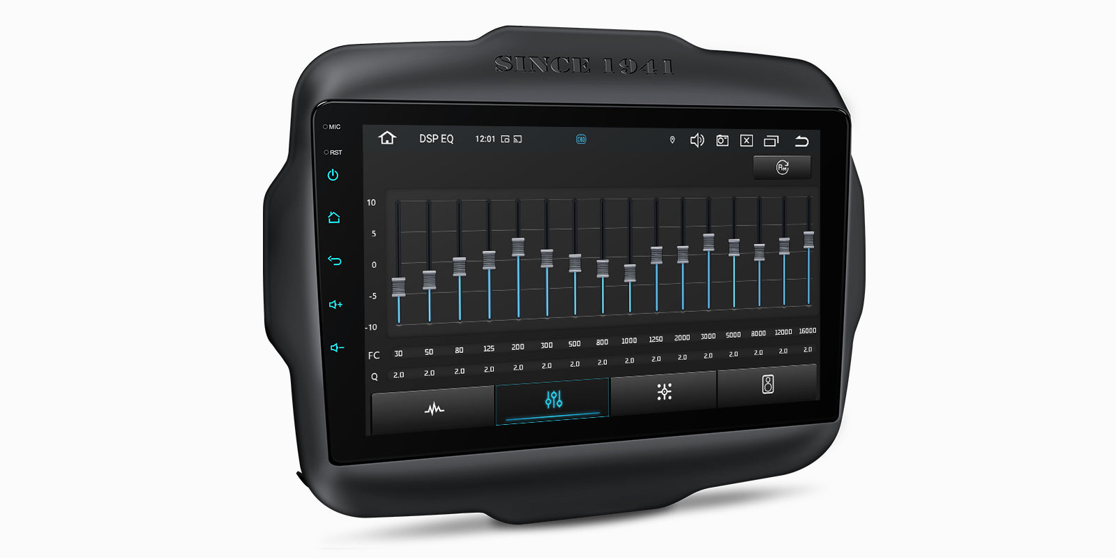 XTRONS PXP94RGJGDAB Jeep Renegade 4G LTE Android 14 Head Unit 9in