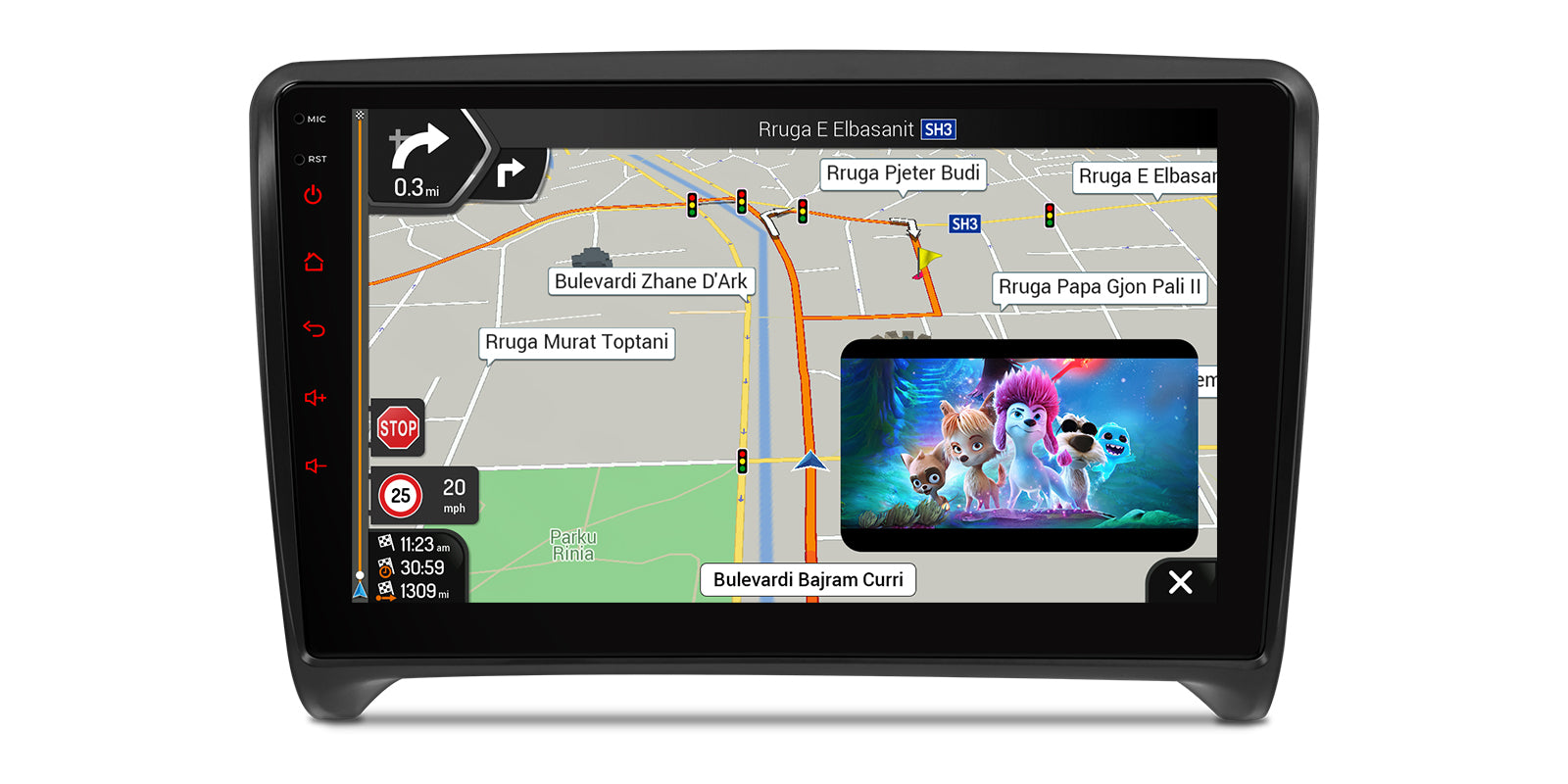XTRONS Audi TT 9" Android Head Unit 4G CarPlay PXP94TTAGDAB