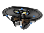 Hertz CPX 690 3-Way Coaxial Car Speakers 6x9 360W 4 Ohm