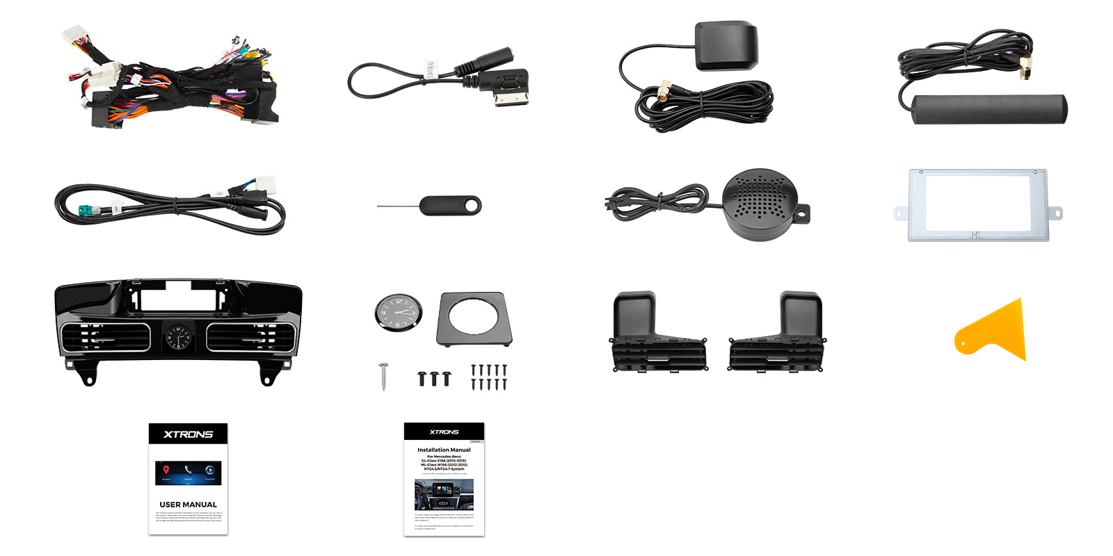 XTRONS QA Series 10.25" Head Unit for Mercedes ML GL 2012-2015 8GB 128GB CarPlay