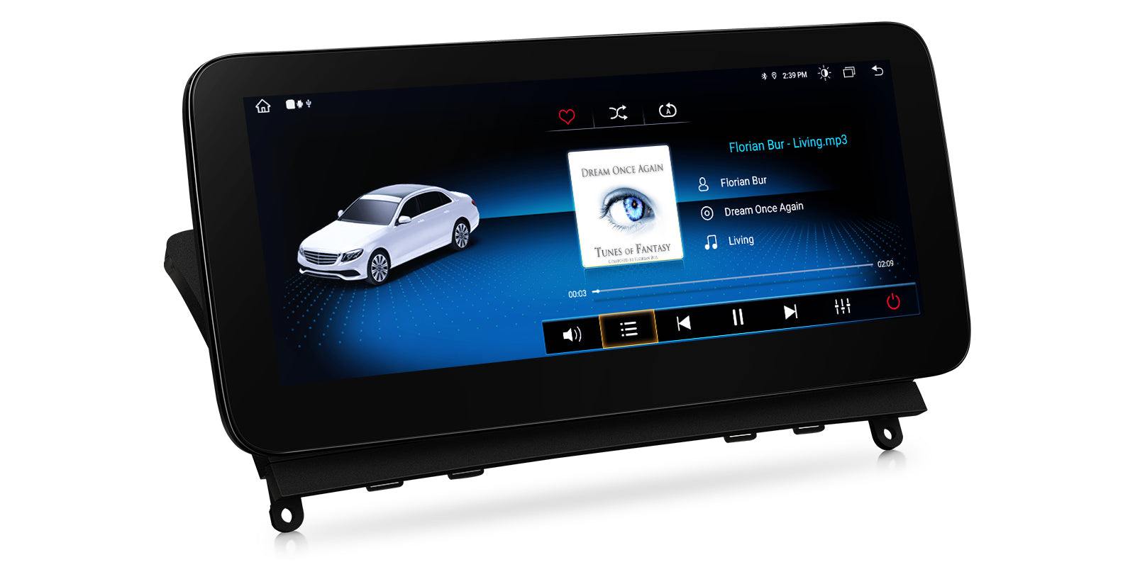 XTRONS Mercedes C-Class 10.25" Android Head Unit Wireless CarPlay
