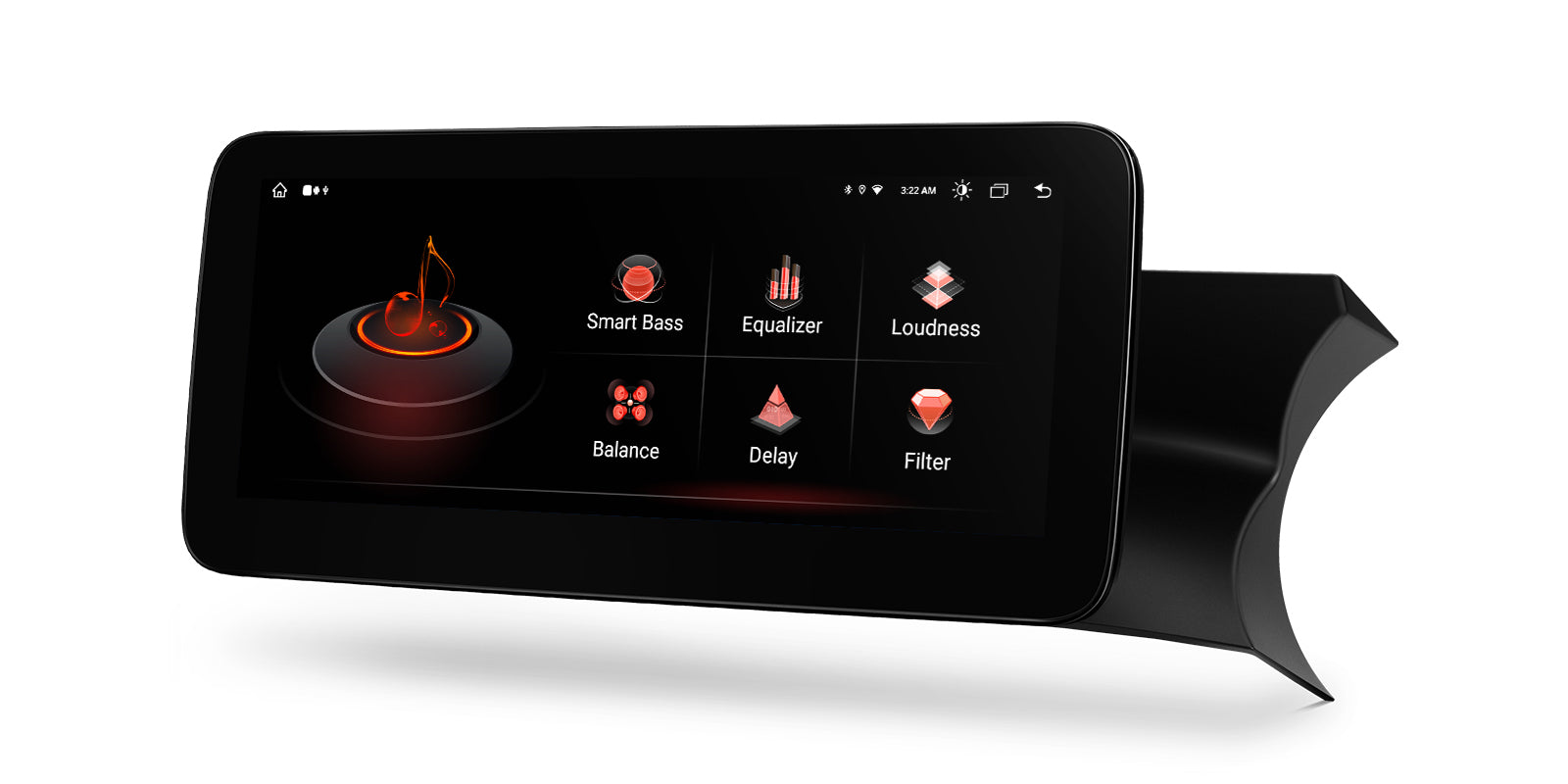 XTRONS QA Series 10.25in Wireless CarPlay Android 14 Head Unit Mercedes C-Class