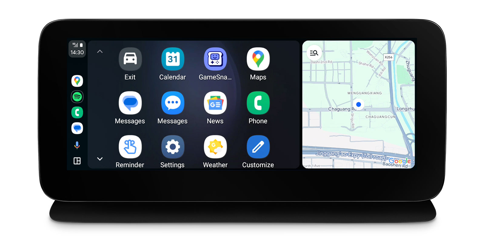 XTRONS 10.25in Wireless CarPlay Android Auto Head Unit for Mercedes CLS-Class