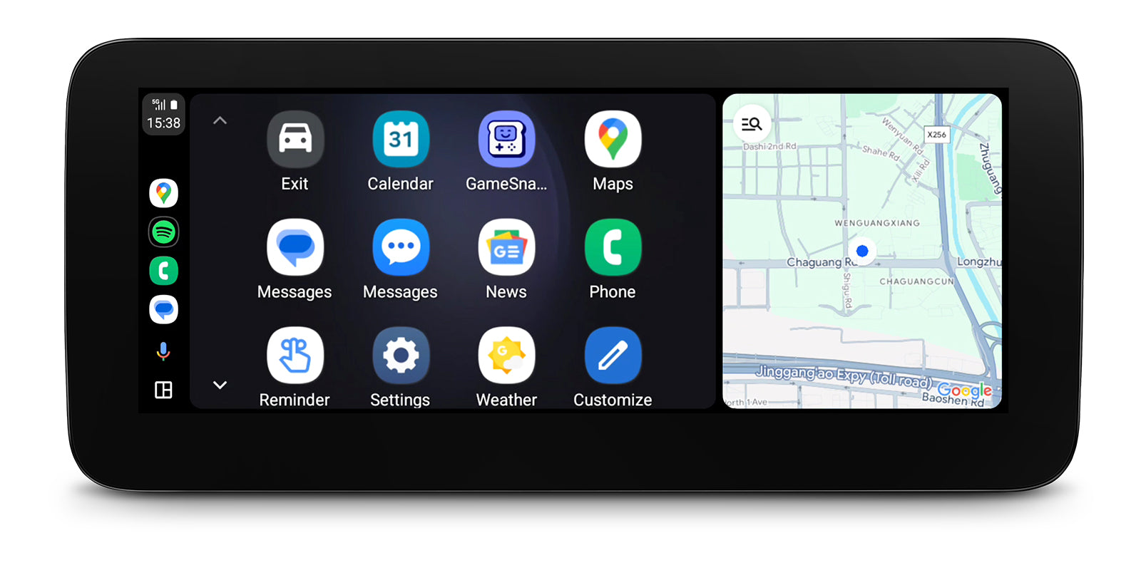 XTRONS QAMS1450 10.25in Android Car Stereo Wireless CarPlay Mercedes