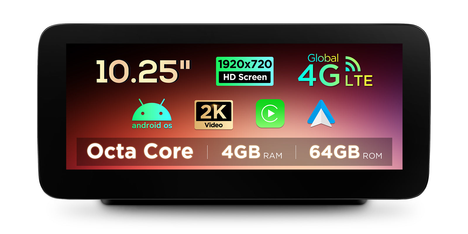 XTRONS Mercedes-Benz 10.25in Android Head Unit Car Stereo Wireless CarPlay 4GB/64GB