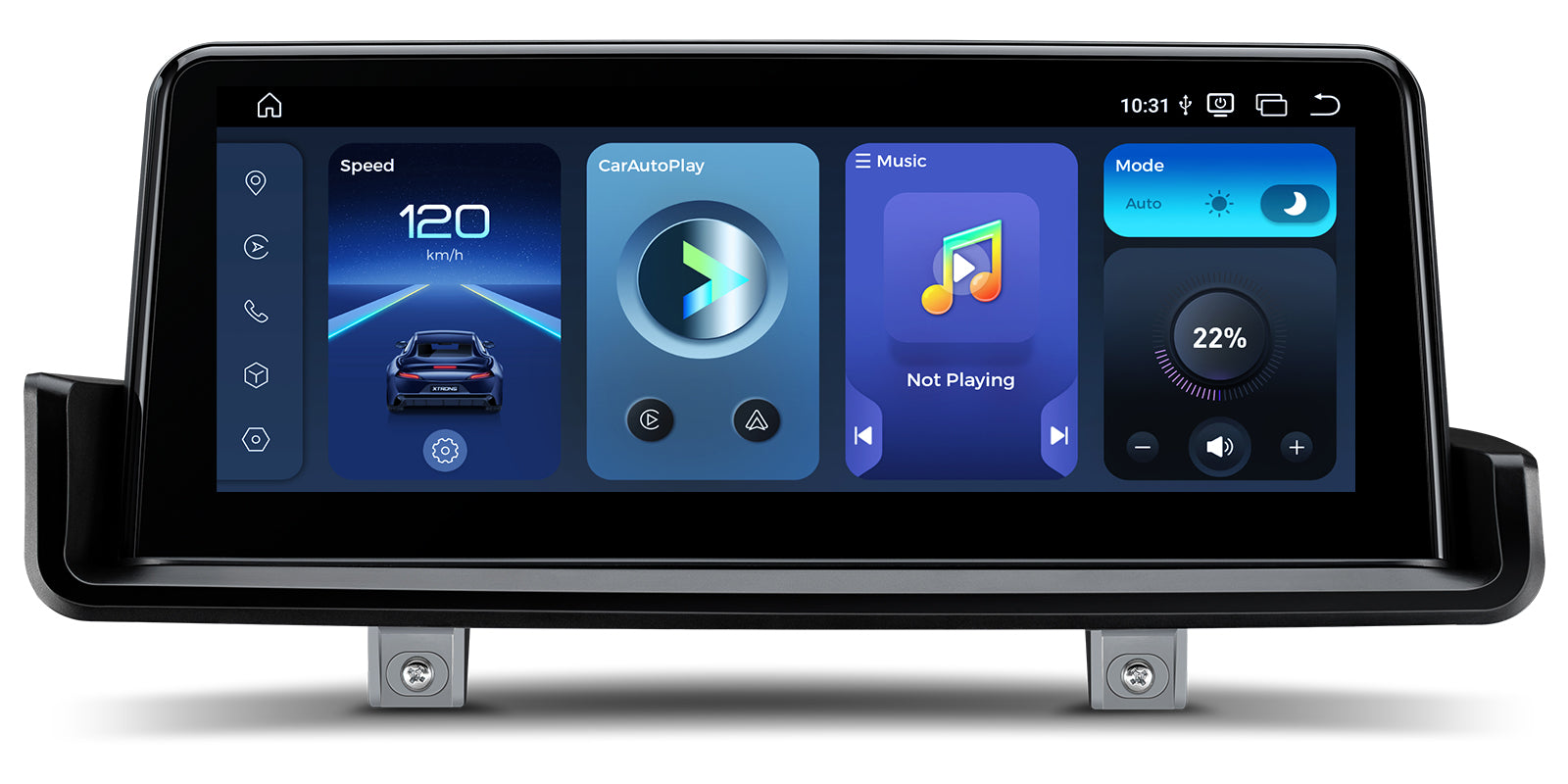 XTRONS BMW 1 Series E81 E82 E87 E88 Android Head Unit Car Stereo 10.25in QBBH1487UNL