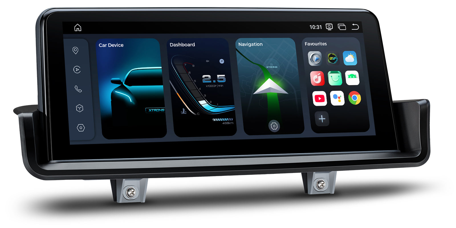 XTRONS BMW 1 Serie E81 E82 E87 E88 10.25in Android Head Unit 8GB 128GB