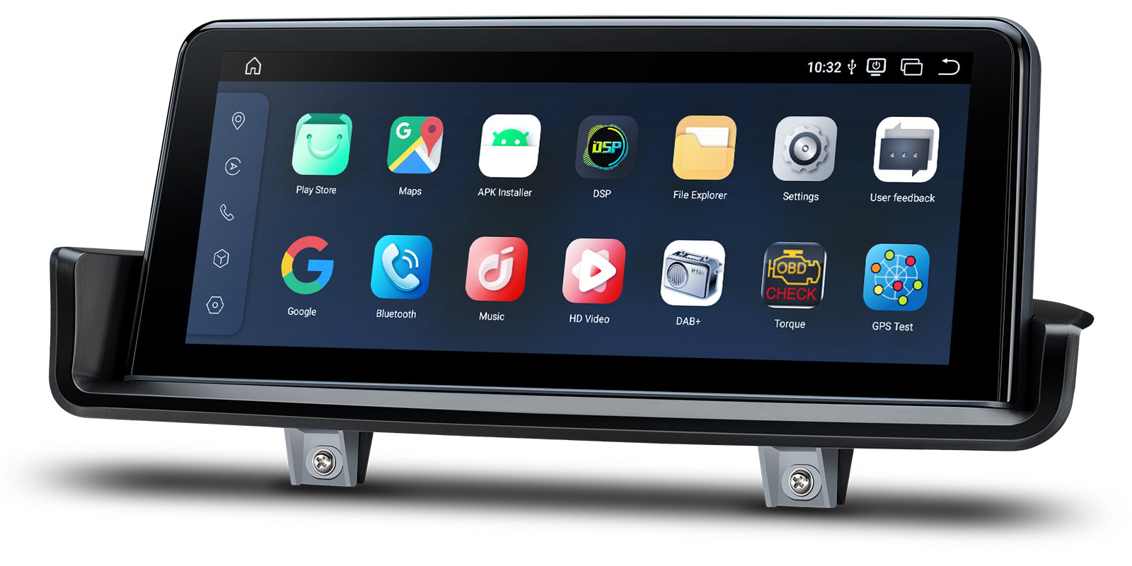 XTRONS BMW 1 Serie E81 E82 E87 E88 10.25in Android Head Unit 8GB 128GB
