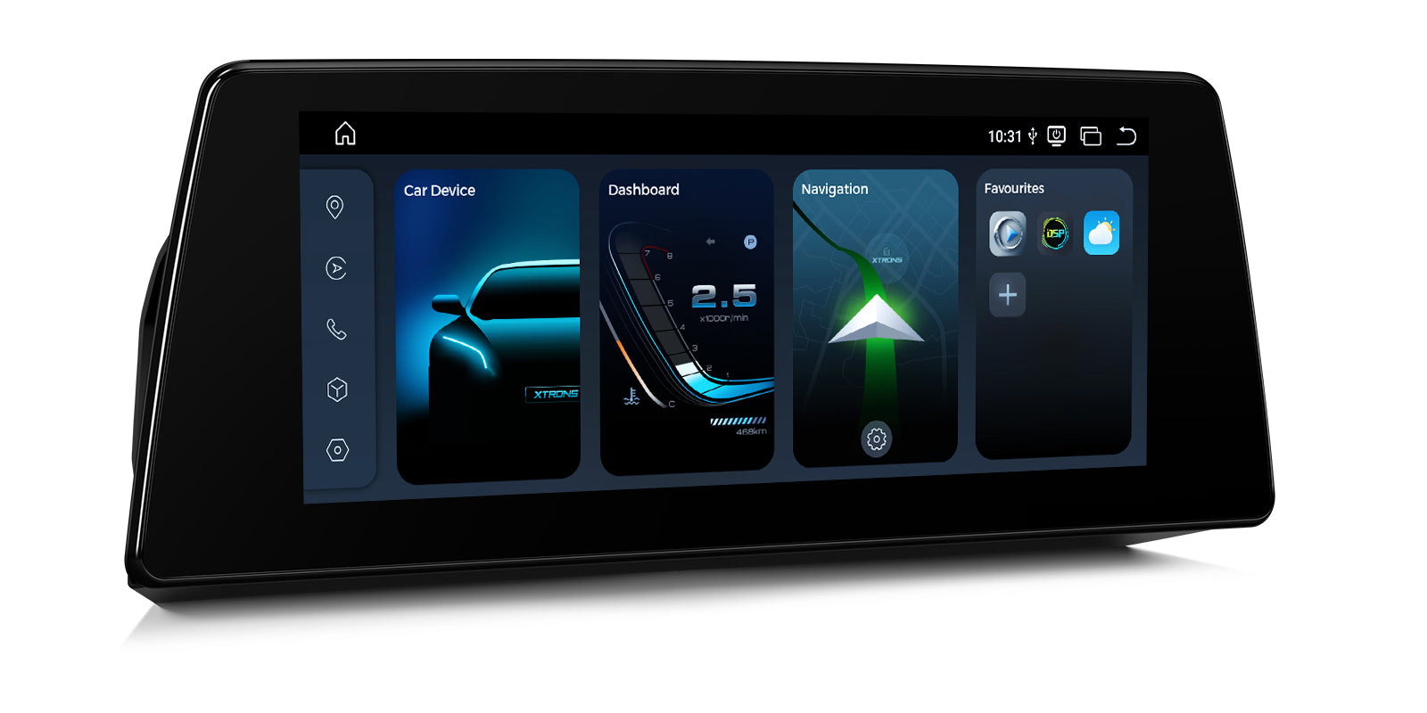 XTRONS QBBH14CCB12E60 BMW 5 Series 10.25in Android 14 Head Unit