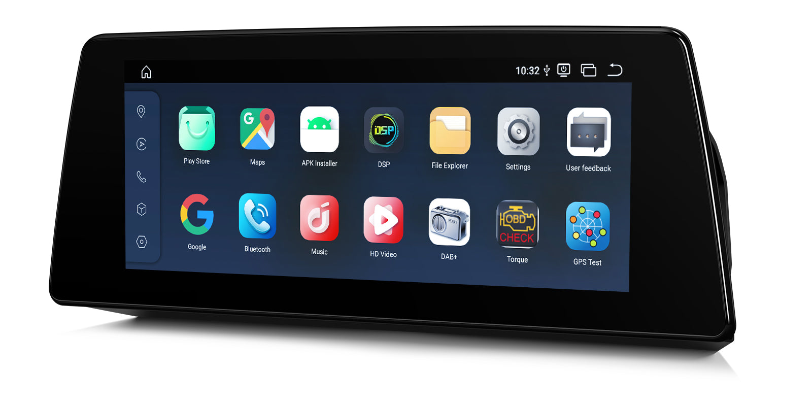 XTRONS QBBH14CCB12E60 BMW 5 Series 10.25in Android 14 Head Unit