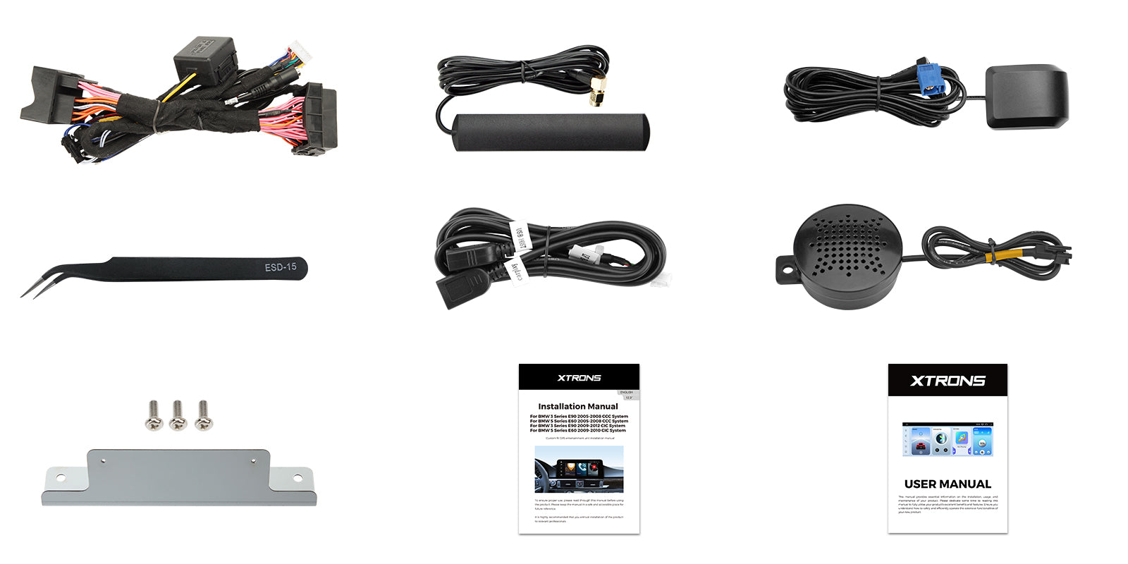 XTRONS QBBH14CCB12E60 BMW 5 Series 10.25in Android 14 Head Unit
