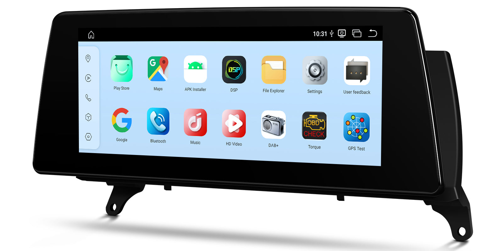 BMW X5 / X6 10.25" Android Head Unit Car Stereo | Apple CarPlay & Android Auto | QBBH14CCB12X5L