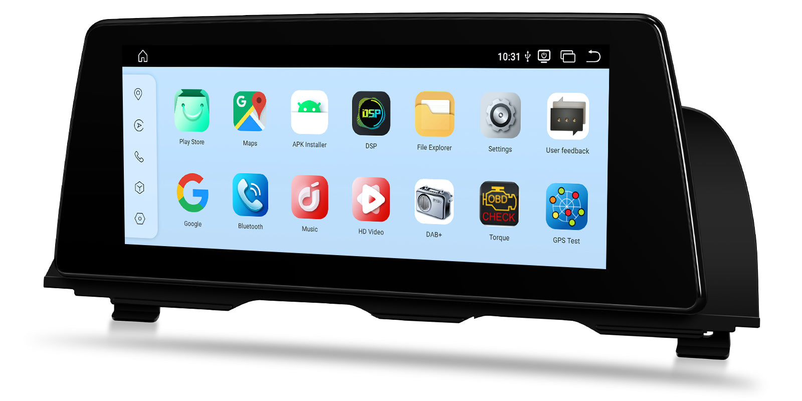 XTRONS BMW 5 Series 10.25" 2K Android 14 Head Unit QBBH14CIB12FV
