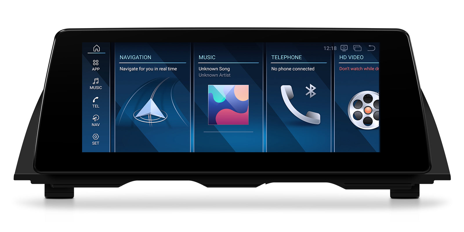 XTRONS BMW 5 Series 10.25" 2K Android 14 Head Unit QBBH14CIB12FV