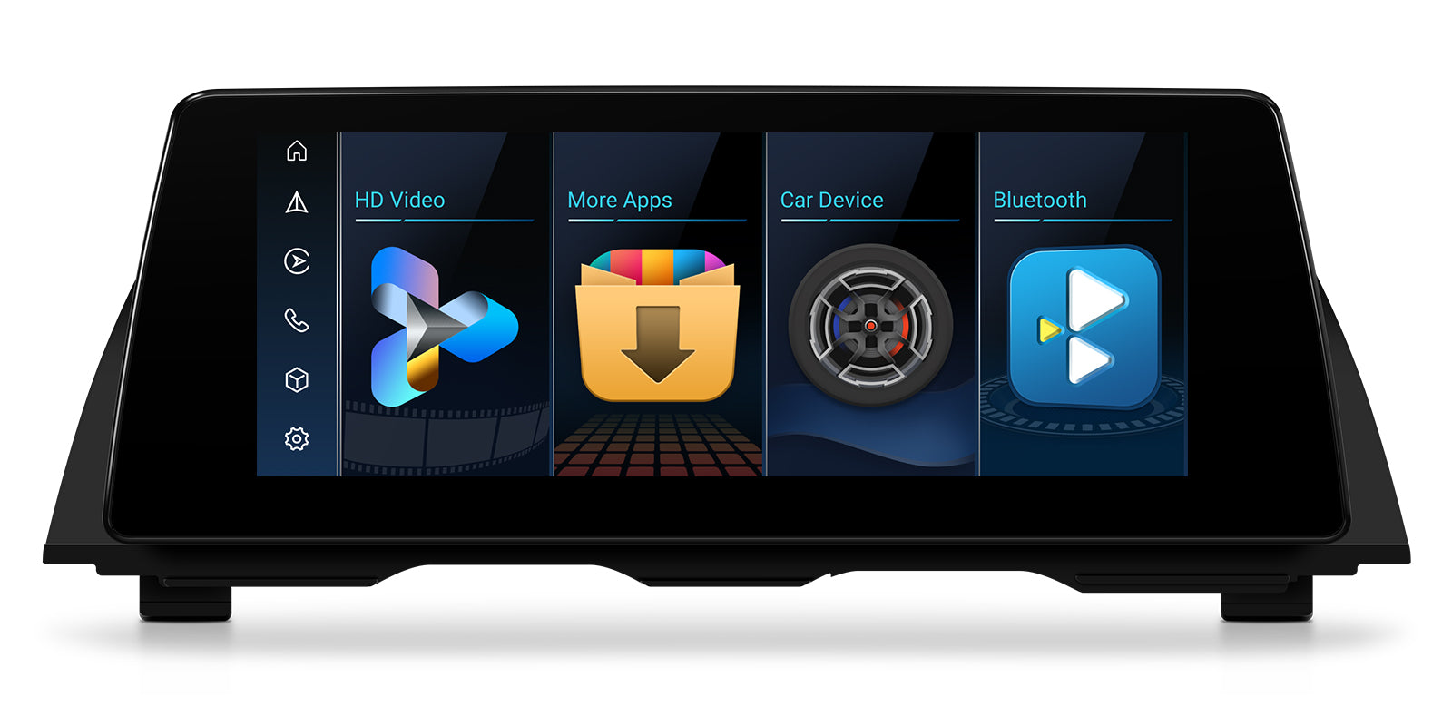 XTRONS QBBH14CIB12FV BMW 5 Series 10.25in Android 14 Head Unit 8GB RAM 128GB