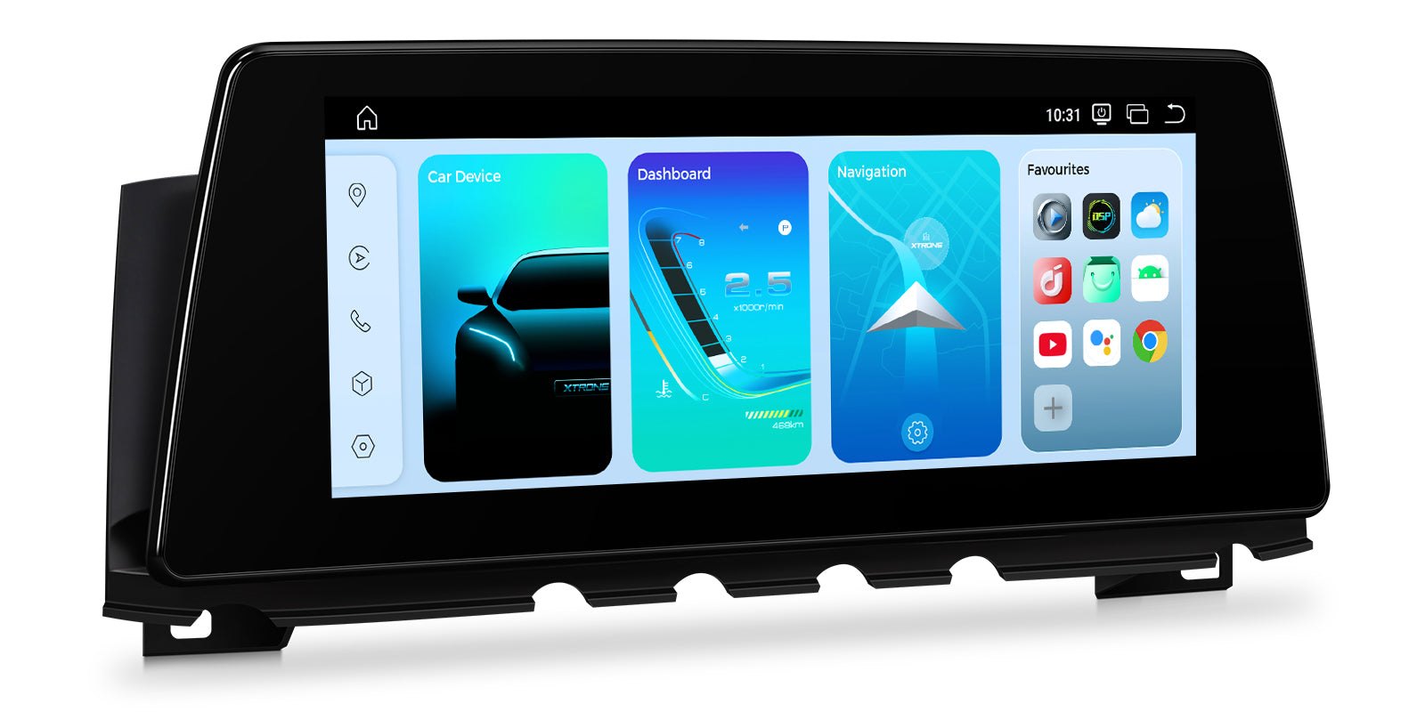 XTRONS QBBH14CIB12SV BMW 7 Series 10.25in Android Head Unit