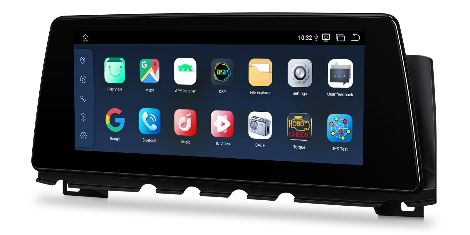 XTRONS QBBH14CIB12SV BMW 7 Series 10.25in Android Head Unit