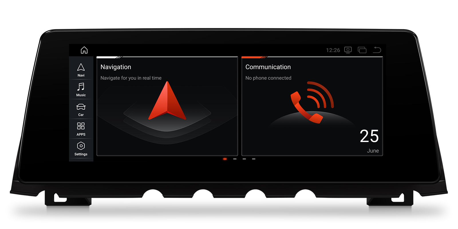 XTRONS QBBH14CIB12SV BMW 7 Series 10.25in Android Head Unit