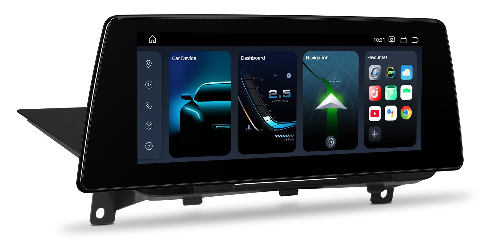 XTRONS QBBH14CIB12X1 BMW X1 E84 10.25" 2K Android Head Unit 8GB 128GB