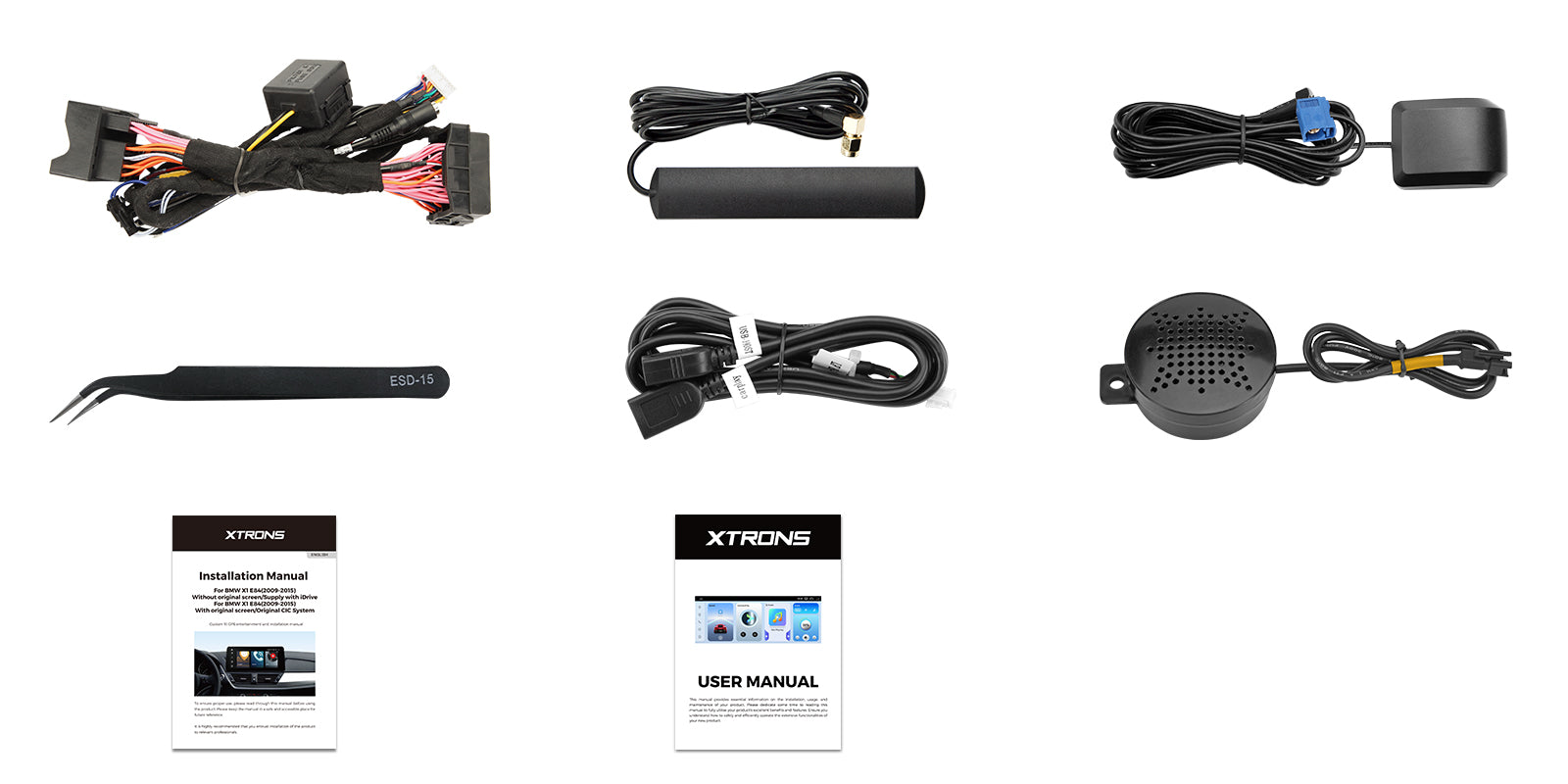 XTRONS QBBH14CIB12X1 BMW X1 E84 10.25" 2K Android Head Unit 8GB 128GB