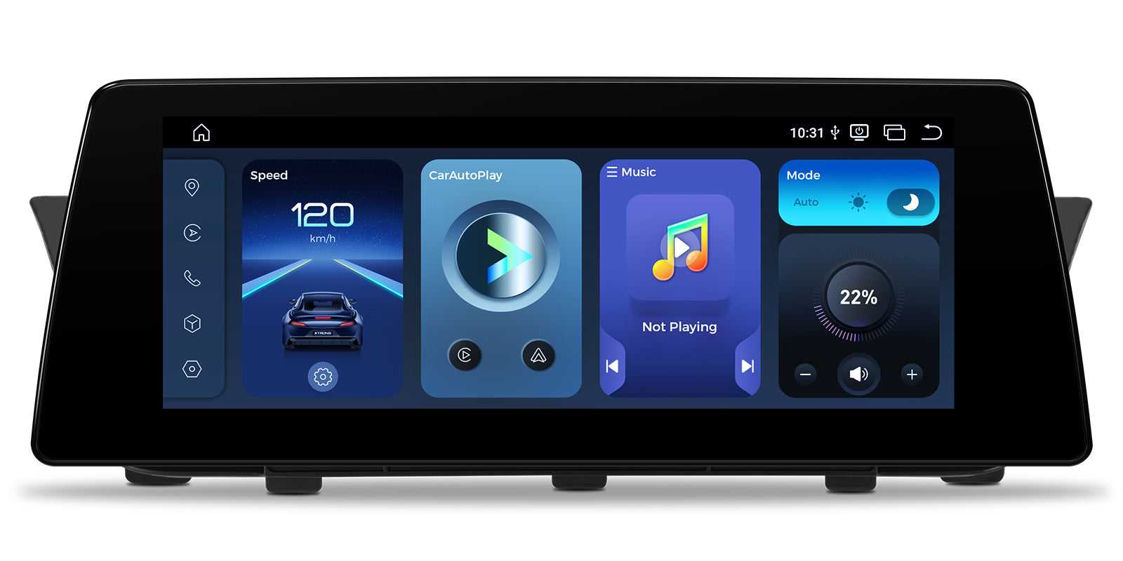 XTRONS QBBH14CIB12X1 BMW X1 E84 10.25" 2K Android Head Unit 8GB 128GB