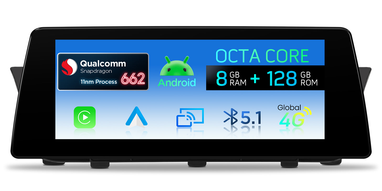 XTRONS QBBH14CIB12X1 BMW X1 E84 10.25" 2K Android Head Unit 8GB 128GB