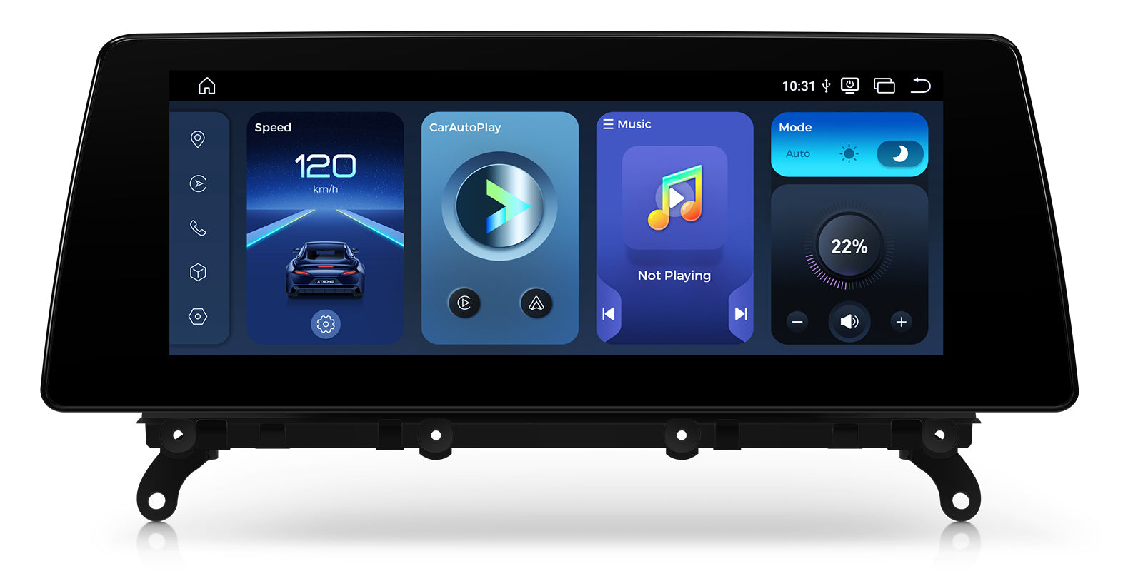 XTRONS QBBH14CIB12X3 10.25In Android 14 Head Unit for BMW X3 F25