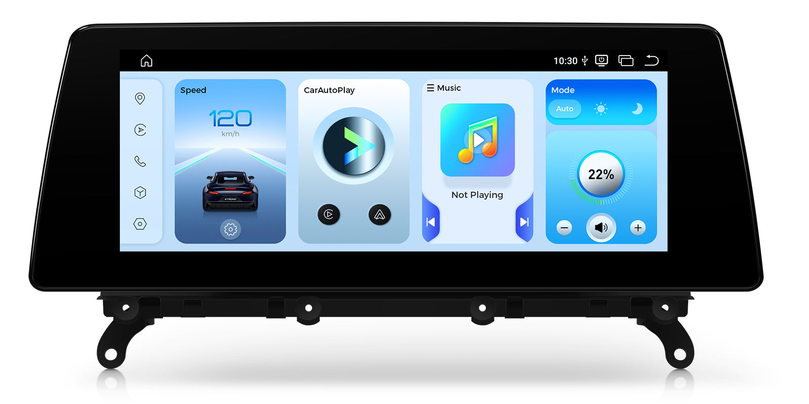 XTRONS QBBH14CIB12X3 2K Widescreen 10.25in Android 14 Head Unit for BMW X3 F25