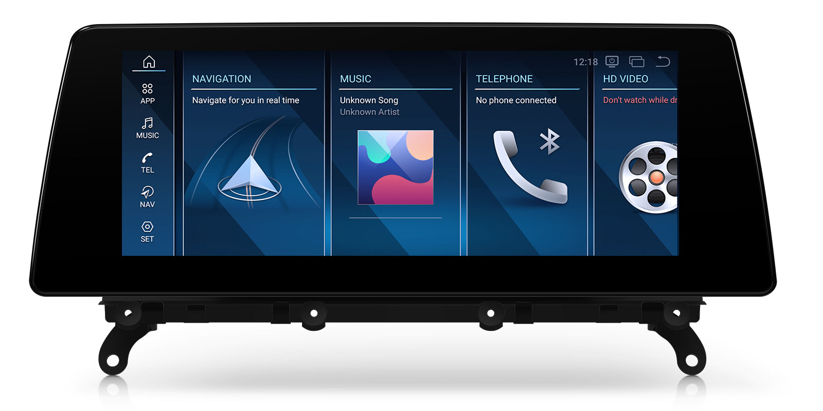 XTRONS QBBH14CIB12X3 10.25In Android 14 Head Unit for BMW X3 F25