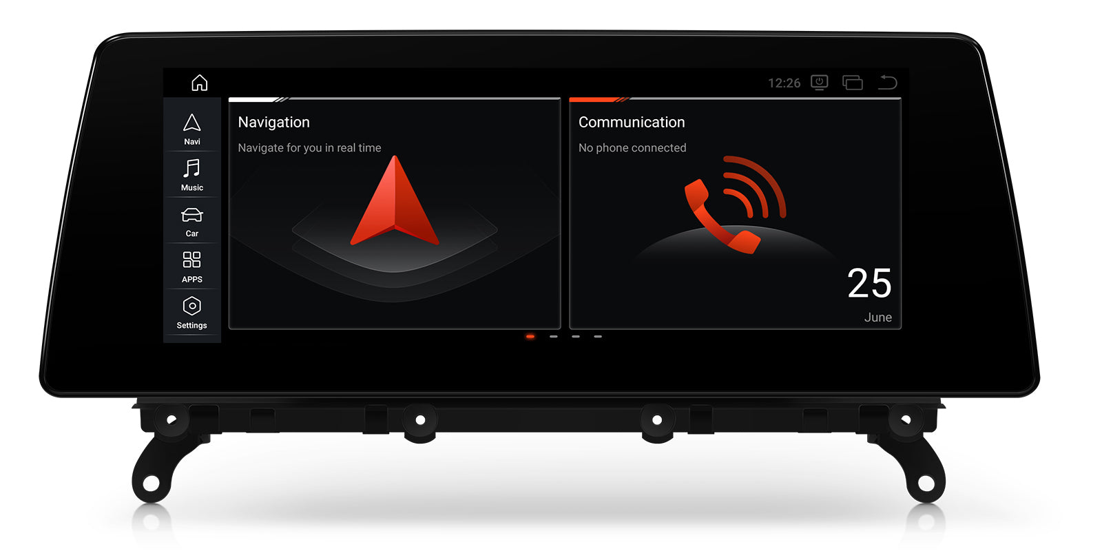 XTRONS QBBH14CIB12X3 10.25In Android 14 Head Unit for BMW X3 F25