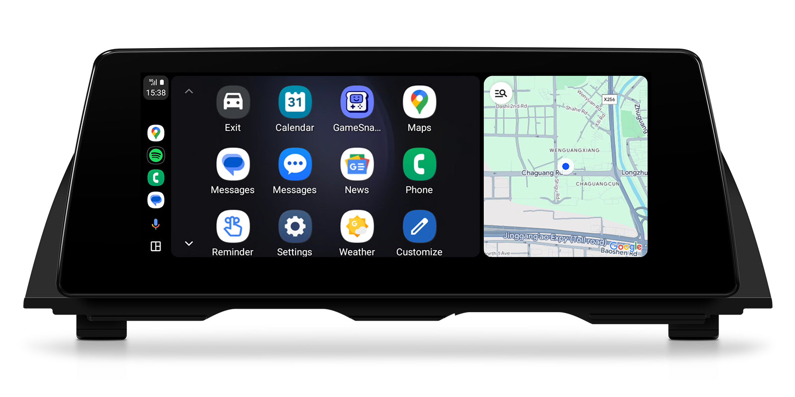 XTRONS BMW 5 Series 2K Widescreen Android Head Unit Q662 8GB RAM 128GB