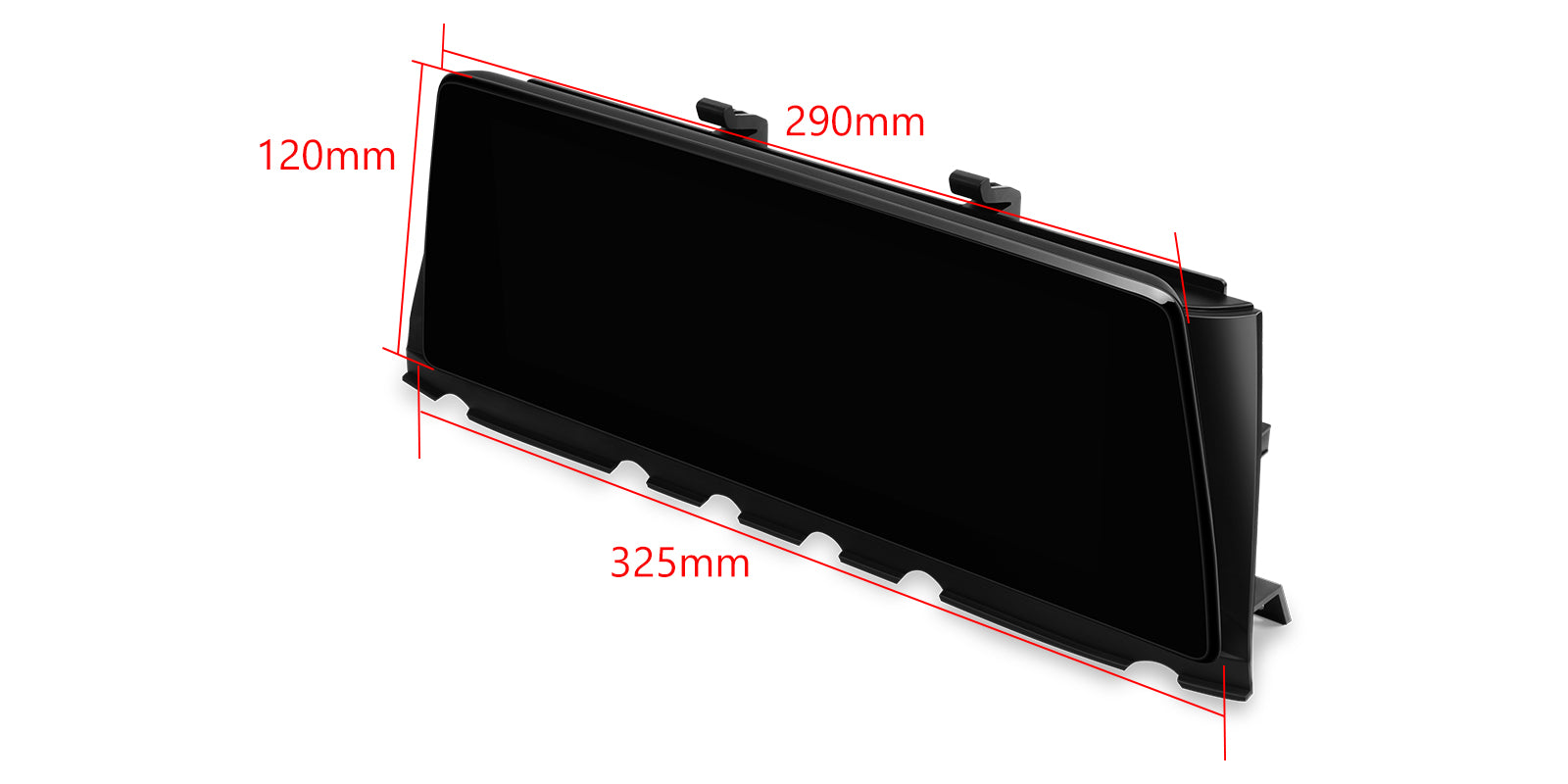 XTRONS QBBH14NB12SV 10.25" 2K Widescreen Android Head Unit for BMW 7 Series