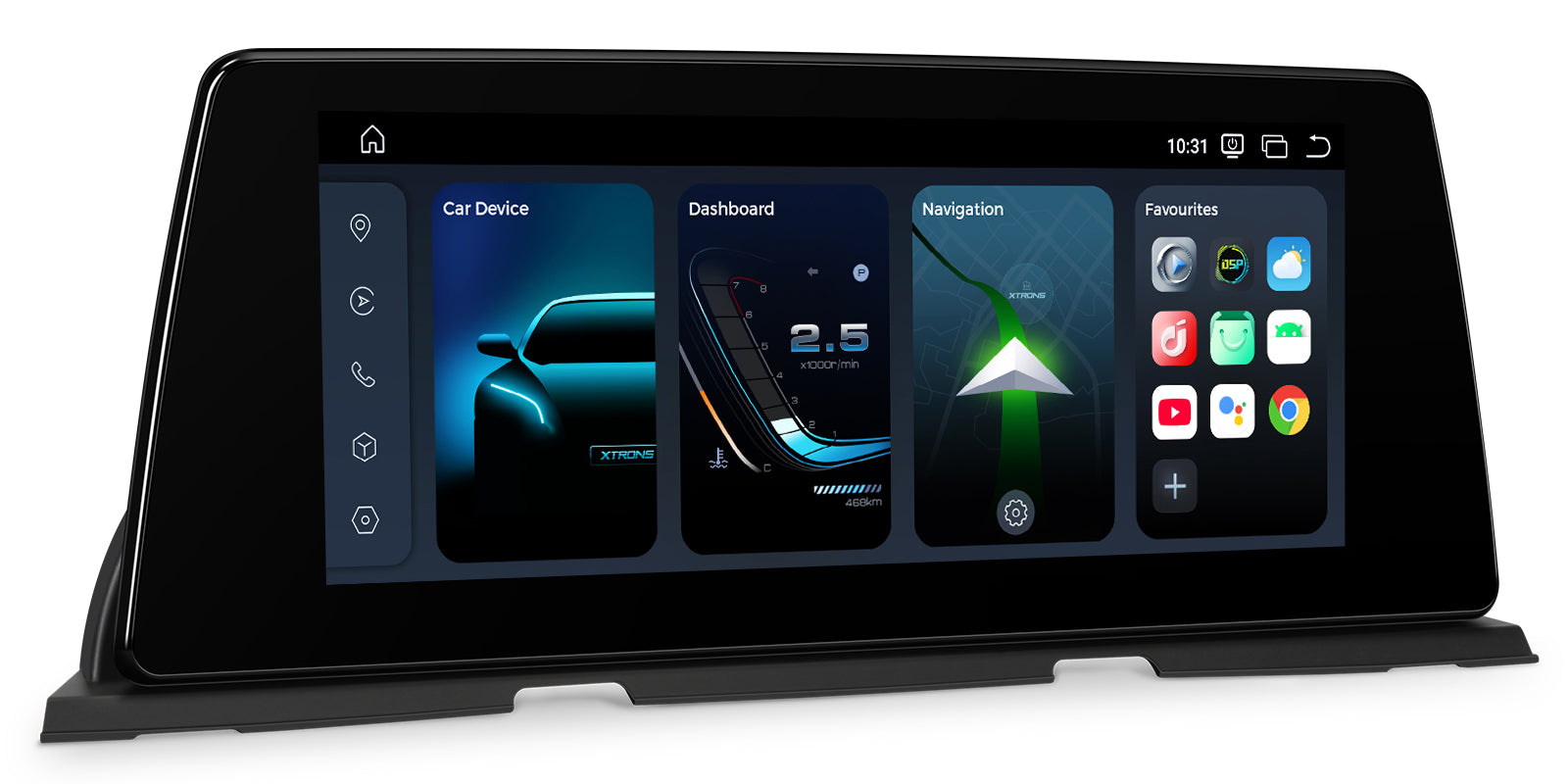 XTRONS QBBH14NB12SX BMW 6 Series 2K Widescreen Android 14 Head Unit 10.25in
