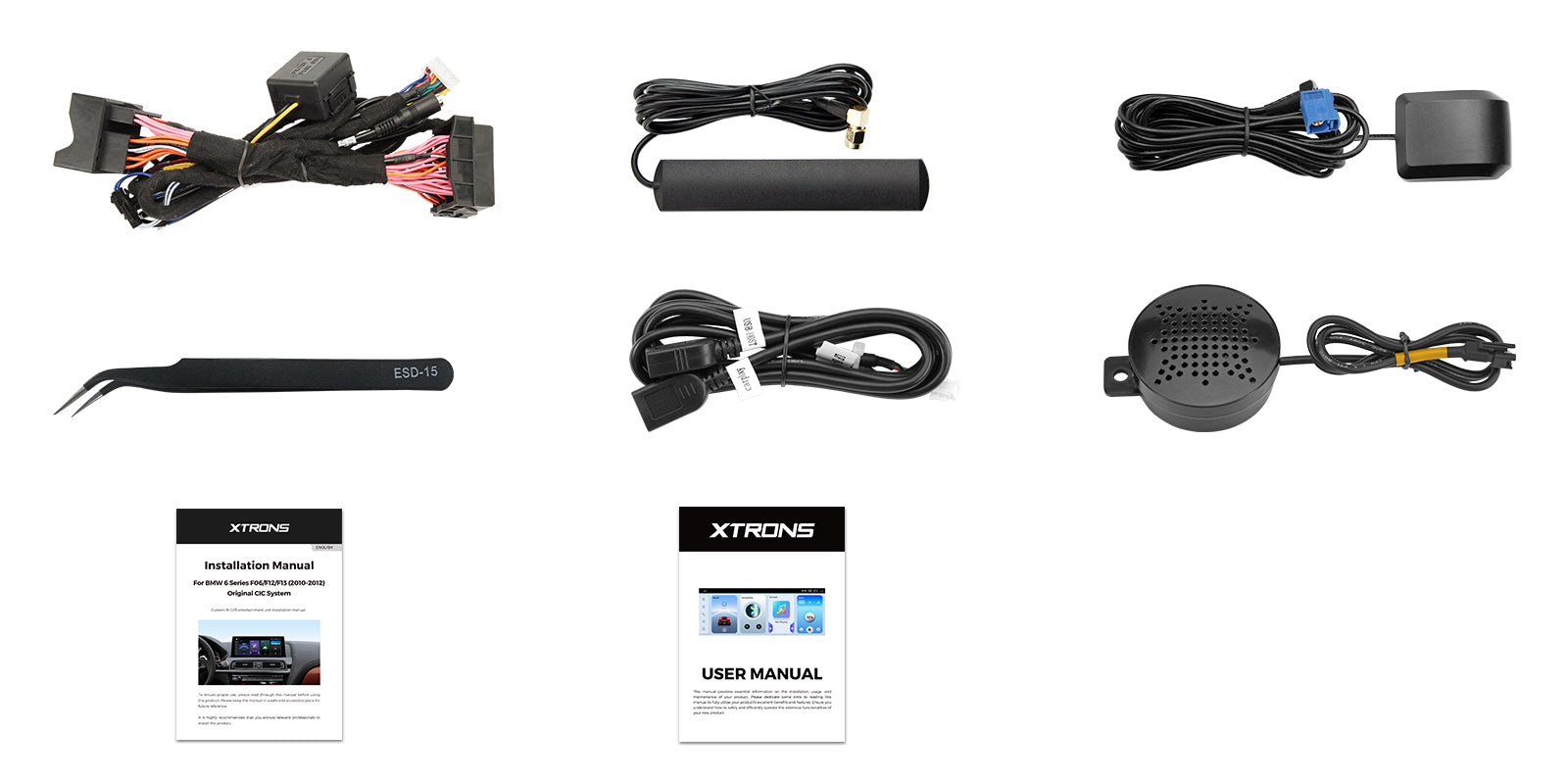 XTRONS QBBH14NB12SX BMW 6 Series 2K Widescreen Android 14 Head Unit 10.25in