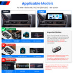 XTRONS QBBH14NB12SX BMW 6 Series 2K Widescreen Android 14 Head Unit 10.25in
