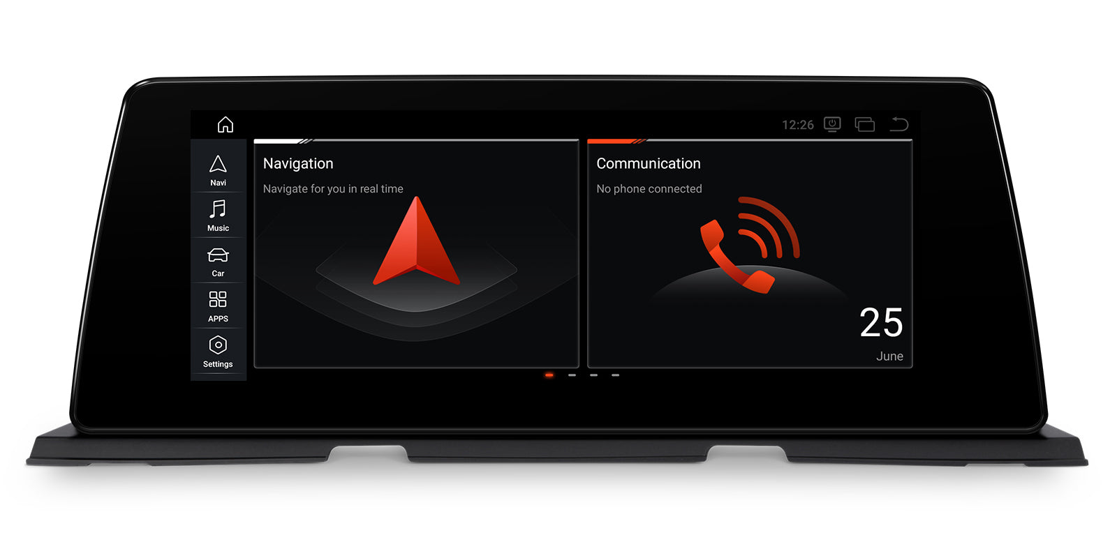 XTRONS QBBH14NB12SX BMW 6 Series 2K Widescreen Android 14 Head Unit 10.25in