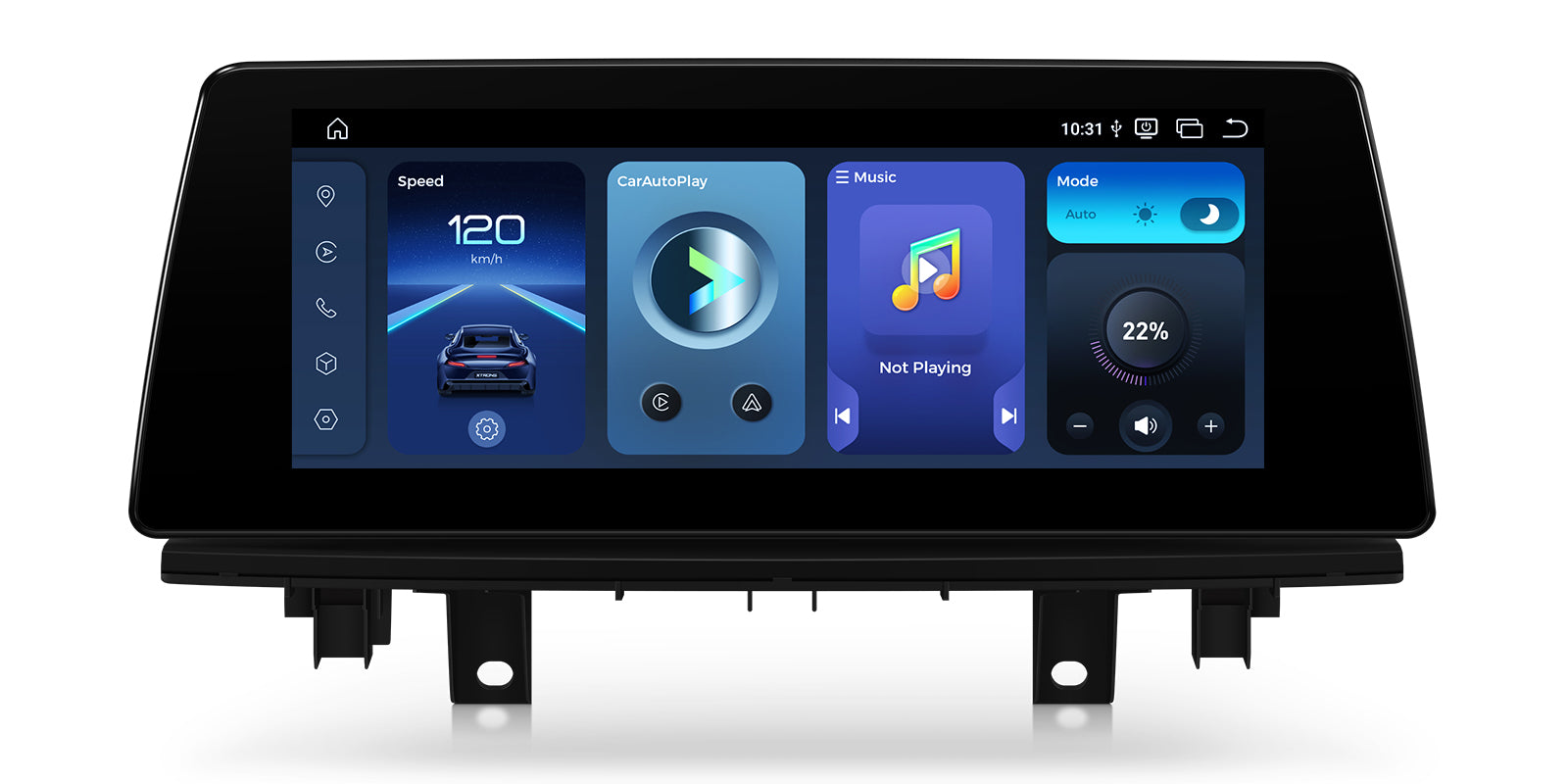 XTRONS QBBH14NB12X1N 10.25" Android Head Unit 8GB 128GB for BMW X1 F48