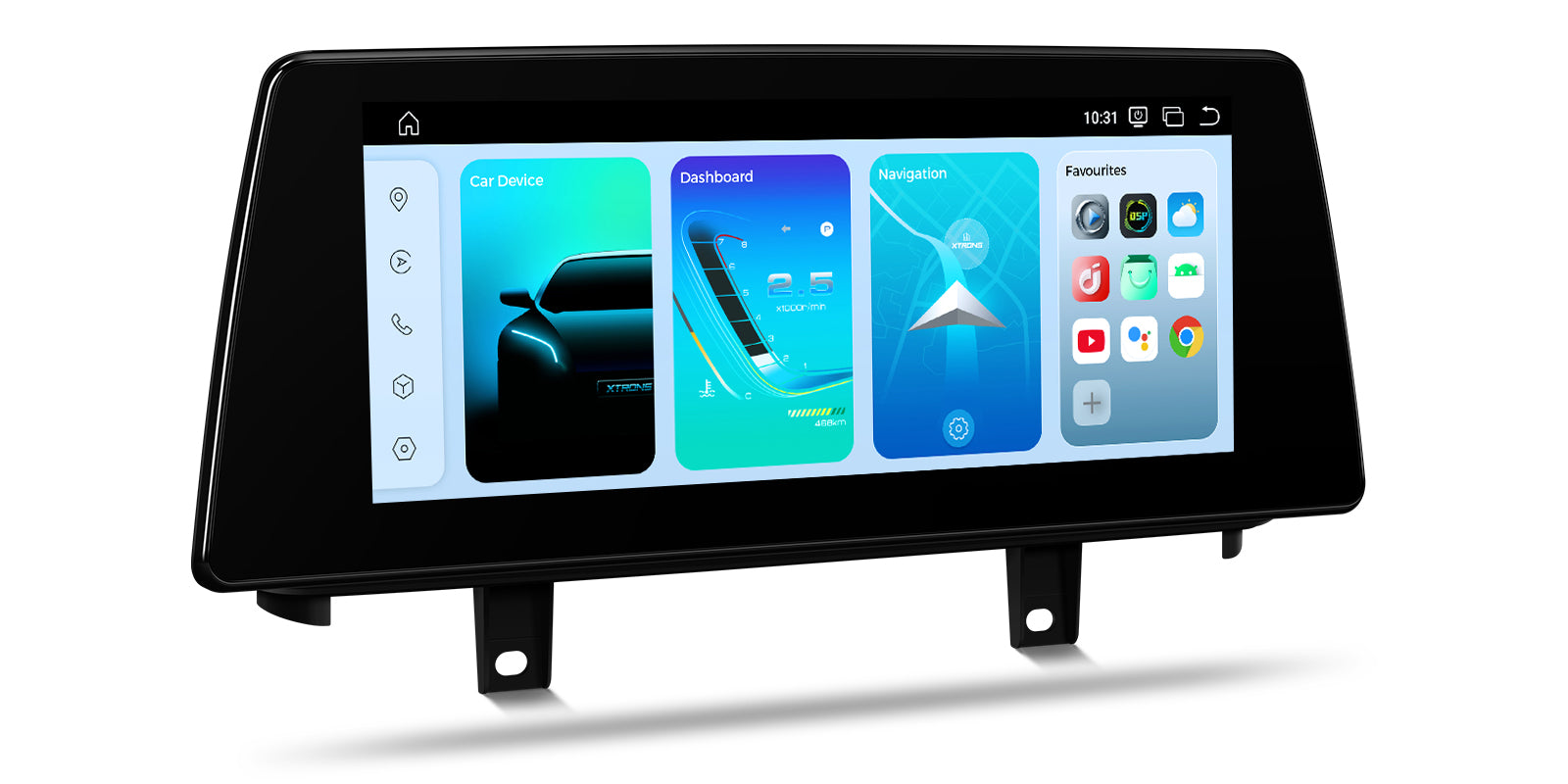 XTRONS QBBH14NB12X5N 10.25in Android 14 Head Unit BMW X5 X6