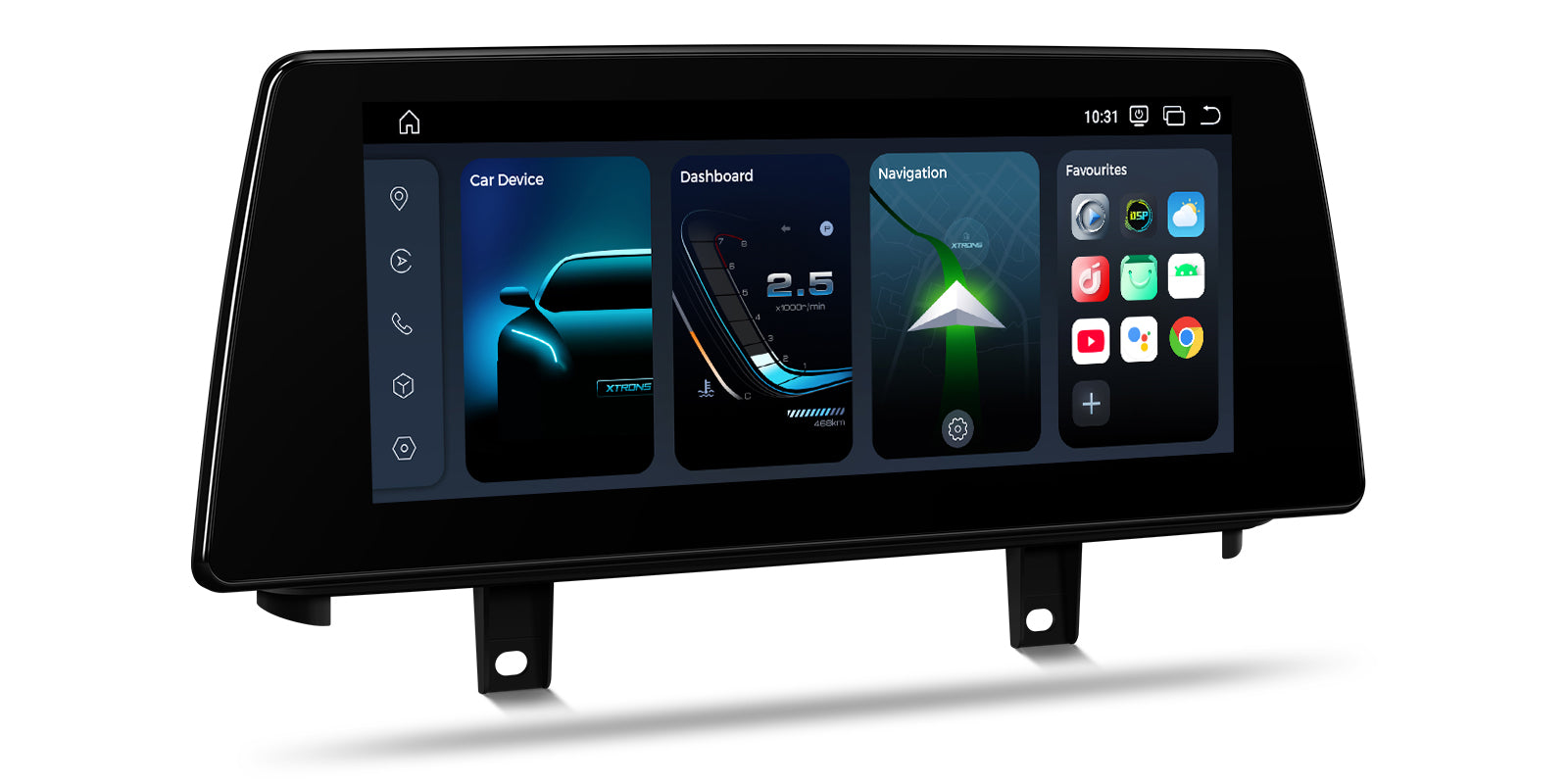 XTRONS QBBH14NB12X5N 10.25in Android 14 Head Unit BMW X5 X6