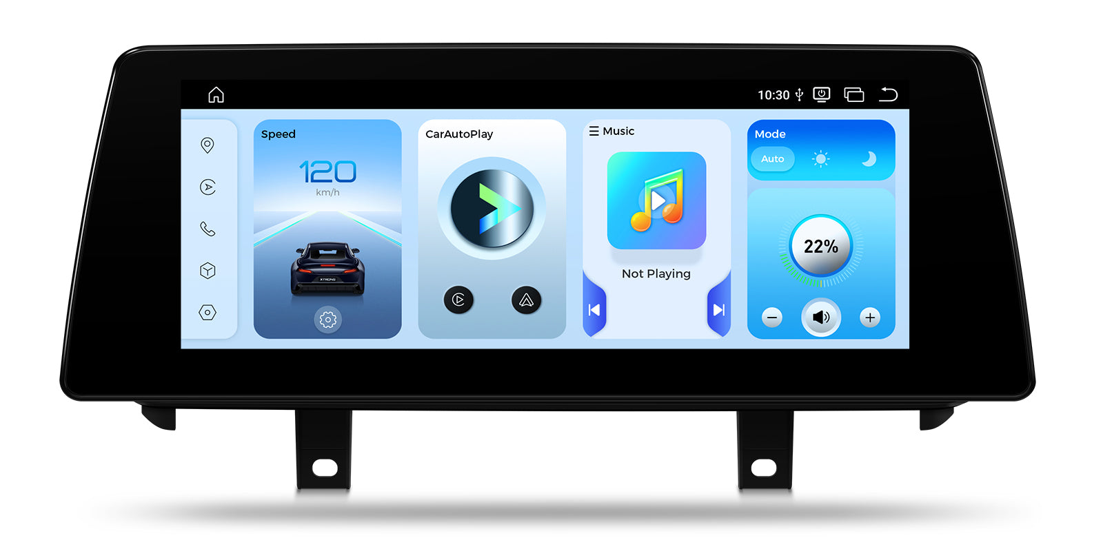 XTRONS QBBH14NB12X5N 10.25in 2K Widescreen Android 14 Head Unit for BMW X5 X6