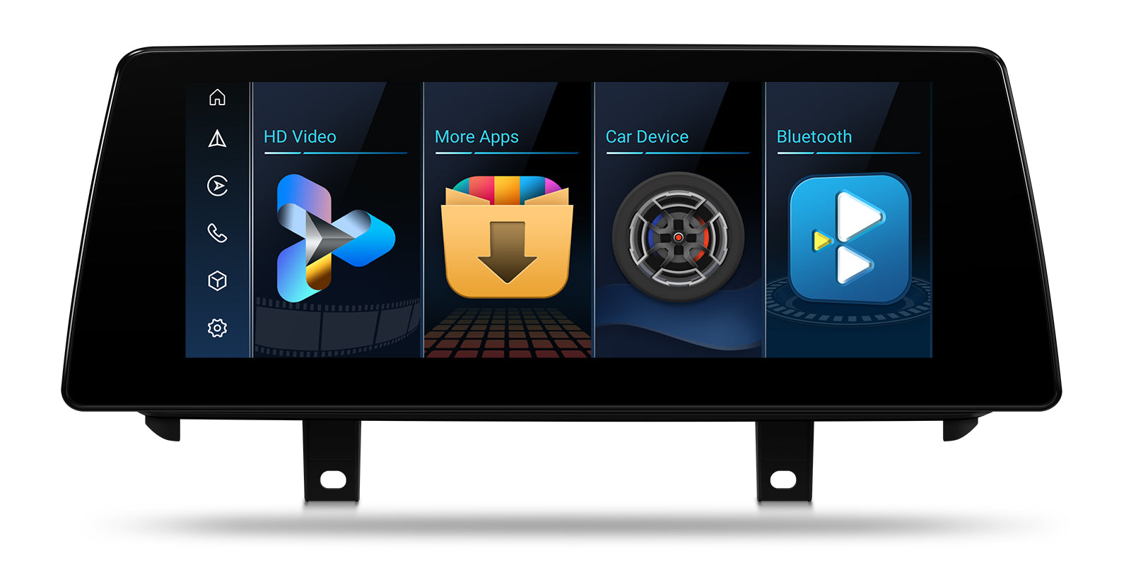 XTRONS QBBH14NB12X5N 10.25in 2K Widescreen Android 14 Head Unit for BMW X5 X6