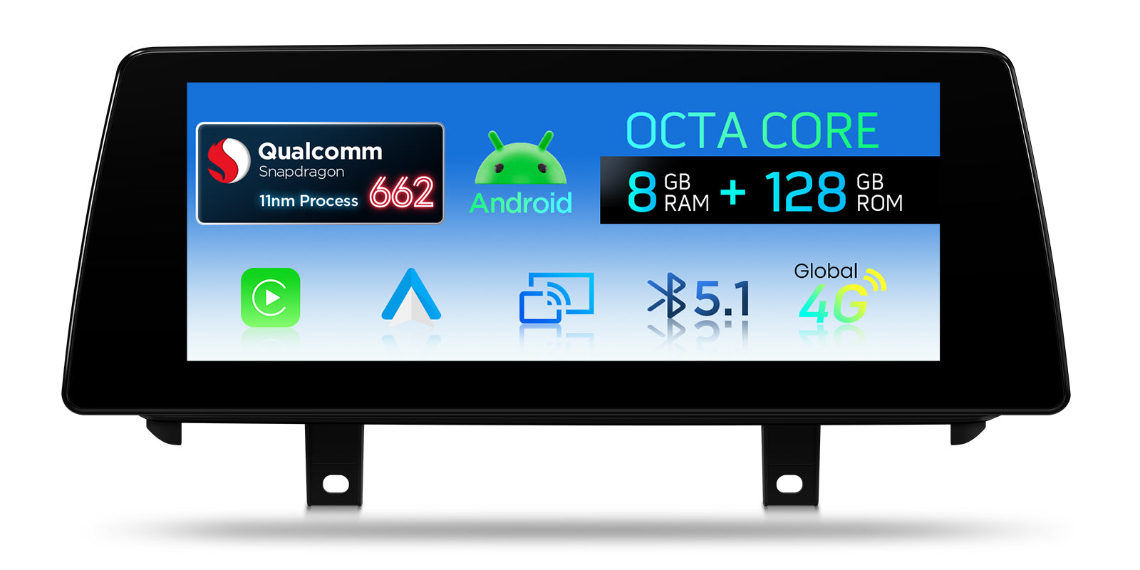 XTRONS QBBH14NB12X5N 10.25in Android 14 Head Unit BMW X5 X6