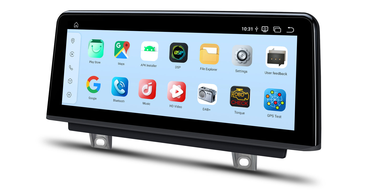 XTRONS QBBH14NBTH 2K Android Head Unit 10.25in BMW 3/4 Series