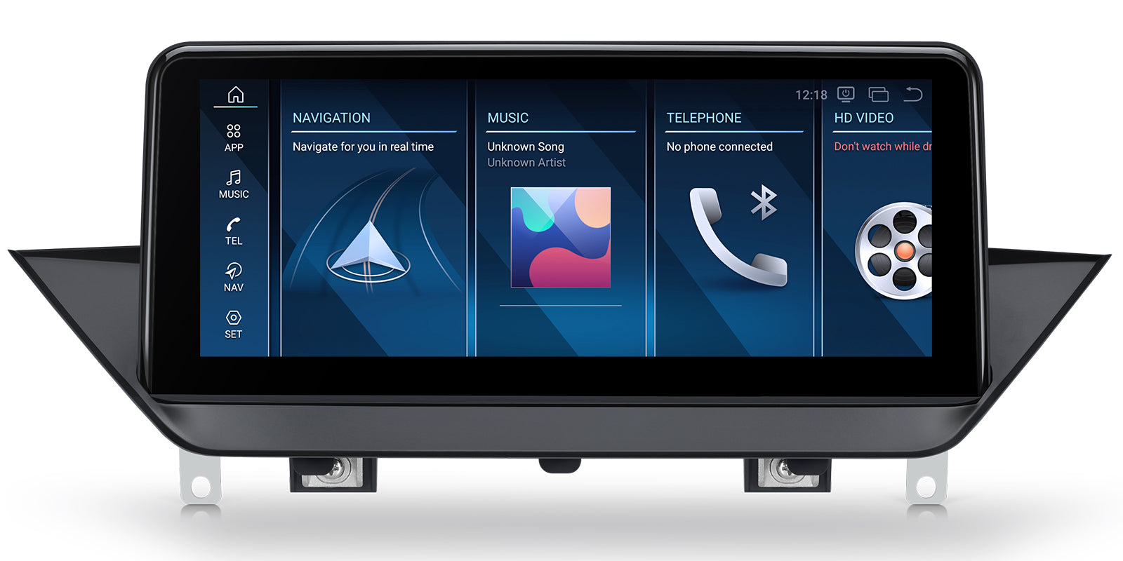 XTRONS BMW X1 E84 10.25in Android Head Unit Car Stereo QBBH14X1UN
